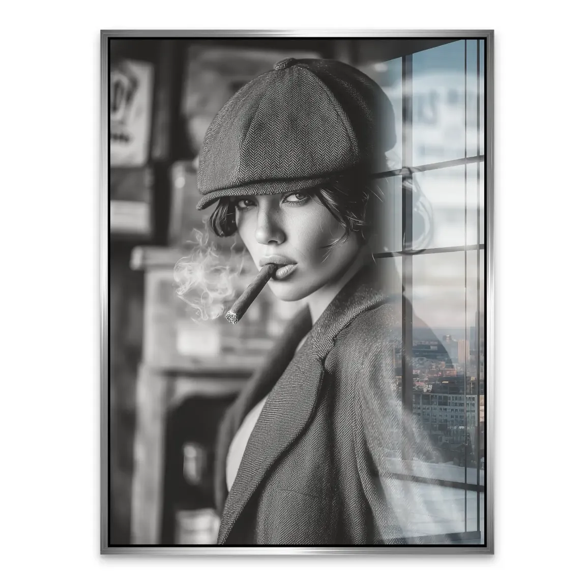 Beauty Smoke Affairs Acrylglasbild INGALERIE