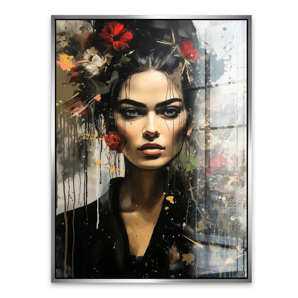 Frida Abstrakt Art Acrylglas Bild INGALERIE