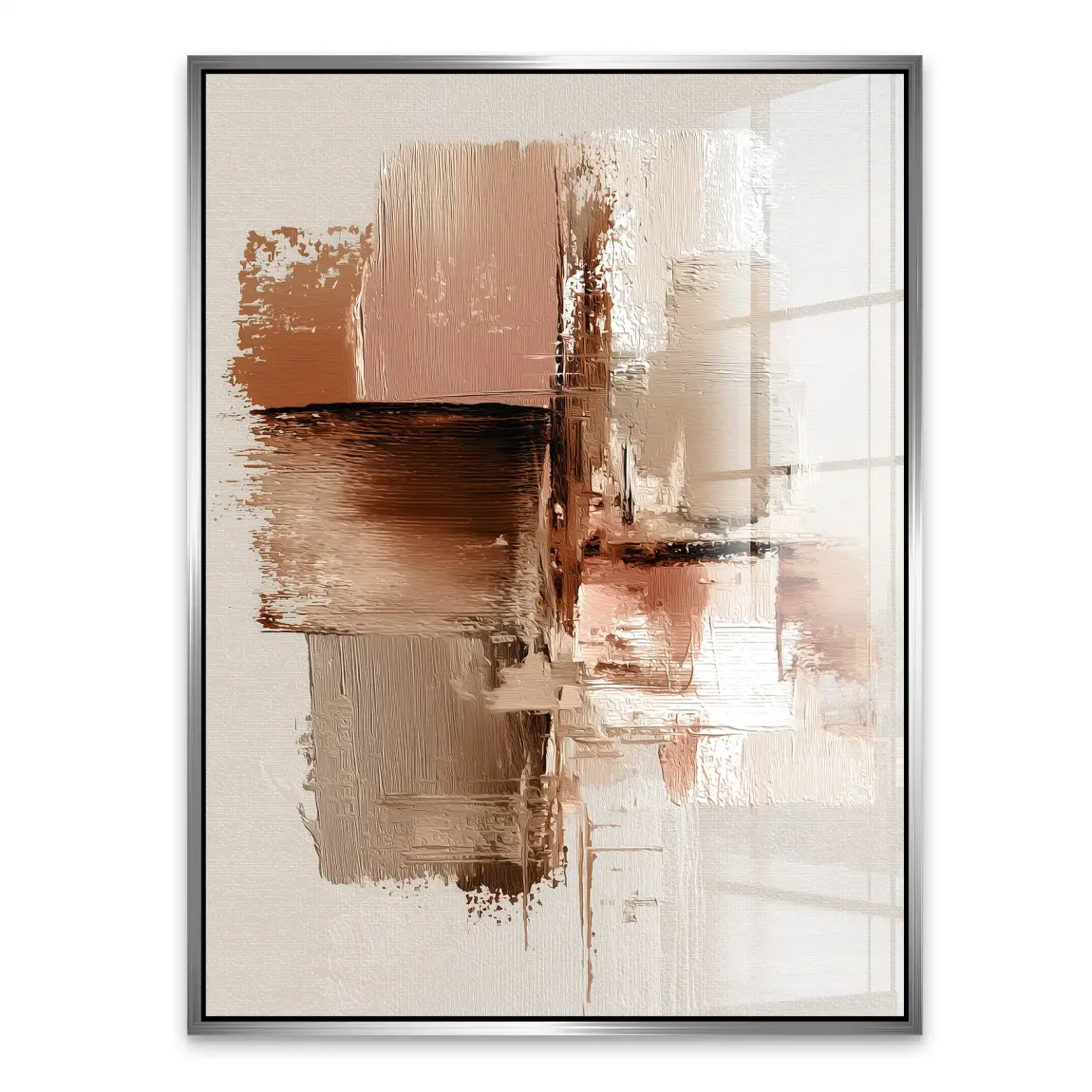 Earth Harmony Abstrakt Acrylglasbild