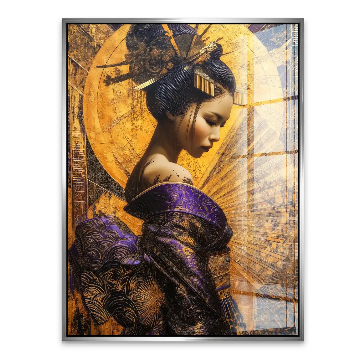 Silk Dynasty Beauty Acrylglasbild INGALERIE