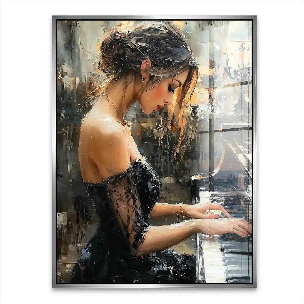 Sensual Piano Acrylglasbild INGALERIE