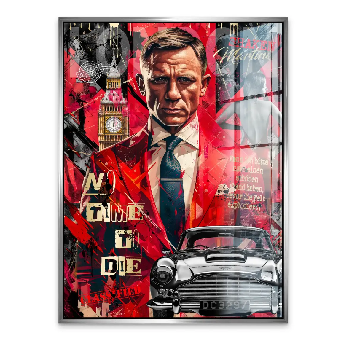 James Bond Vision London Acrylglasbild