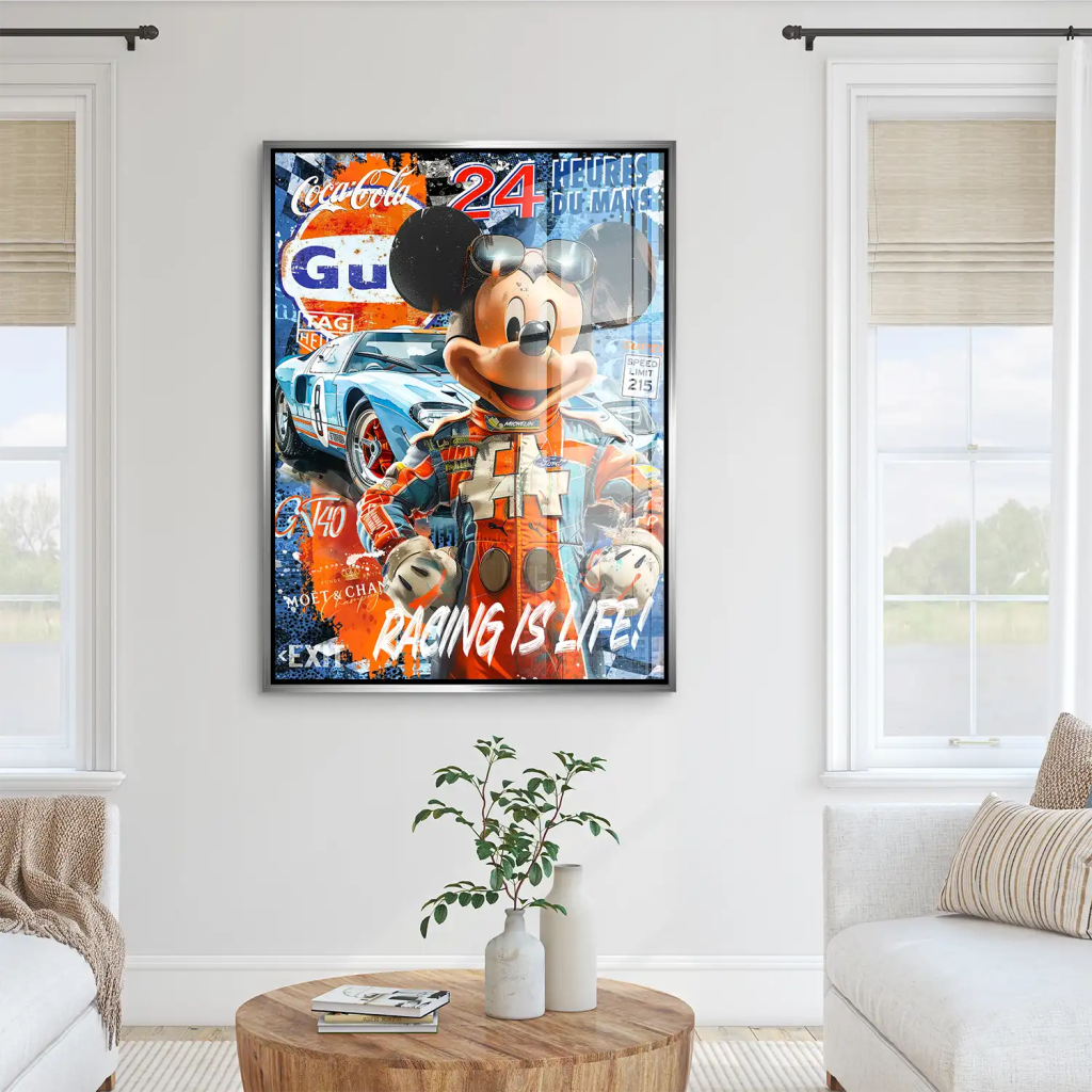 Micky Le Mans Acrylglas Bild INGALERIE