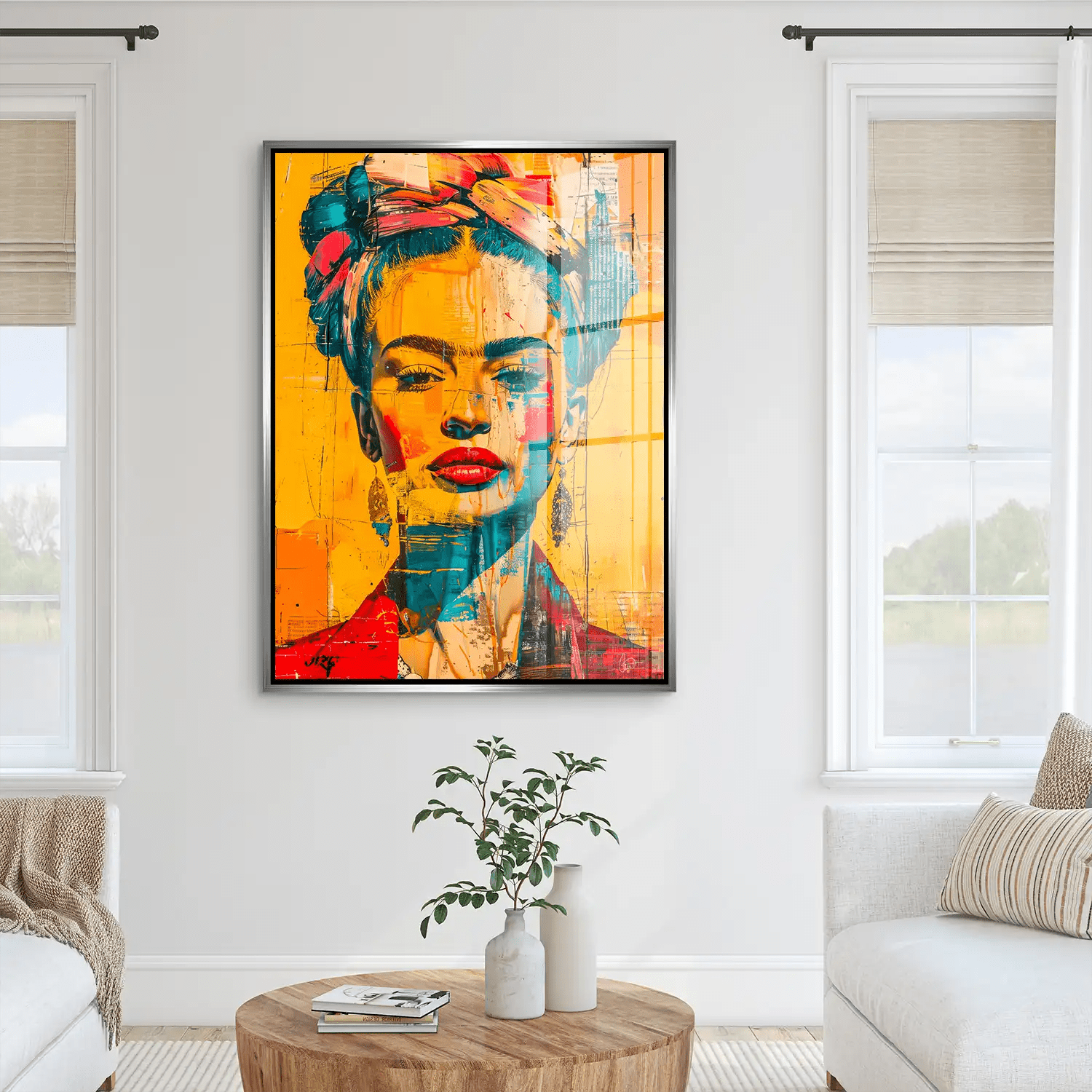 Frida Kahlo Street Style Acrylglas Bild INGALERIE