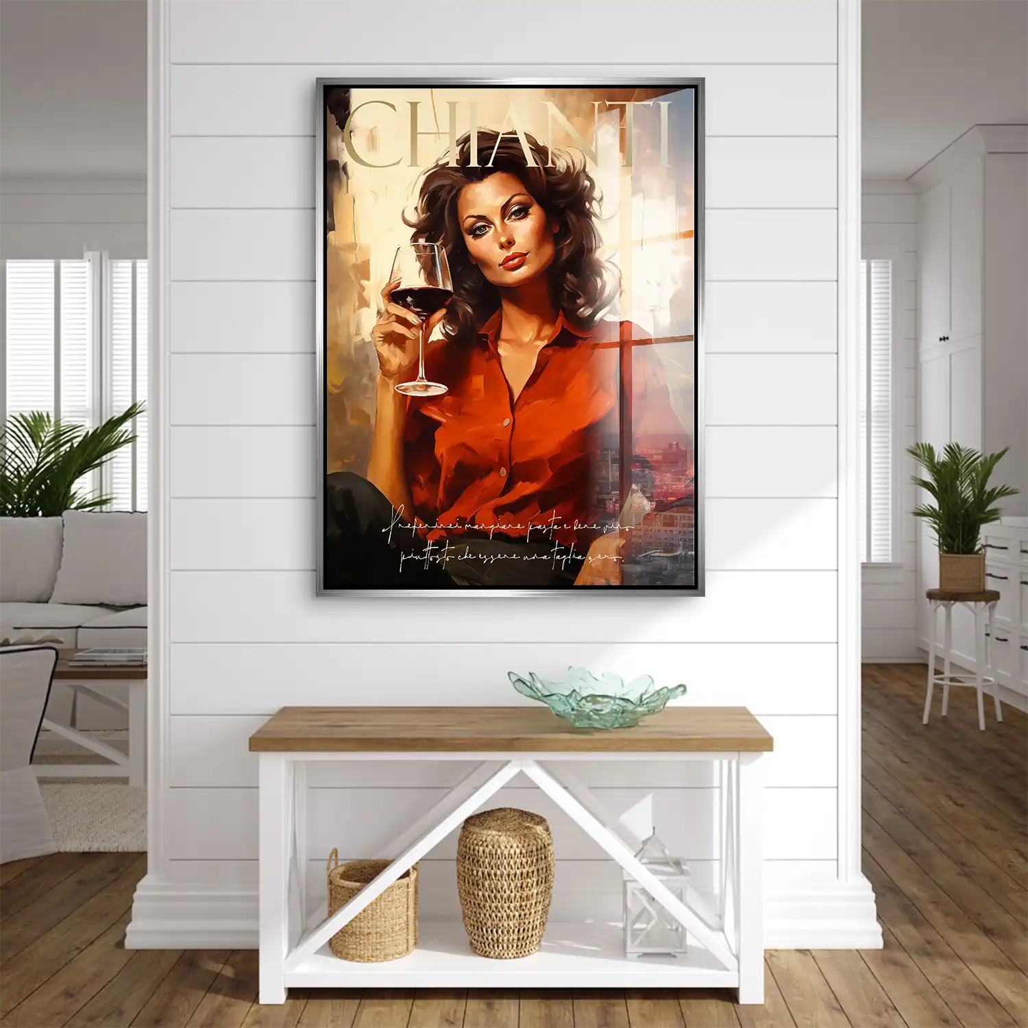 Sophia Chianti Acrylglas Bild INGALERIE