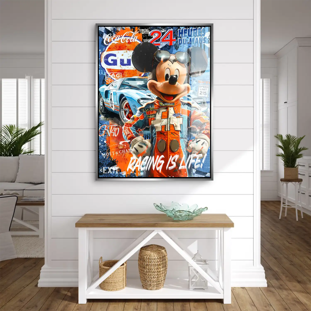 Micky Le Mans Acrylglas Bild INGALERIE