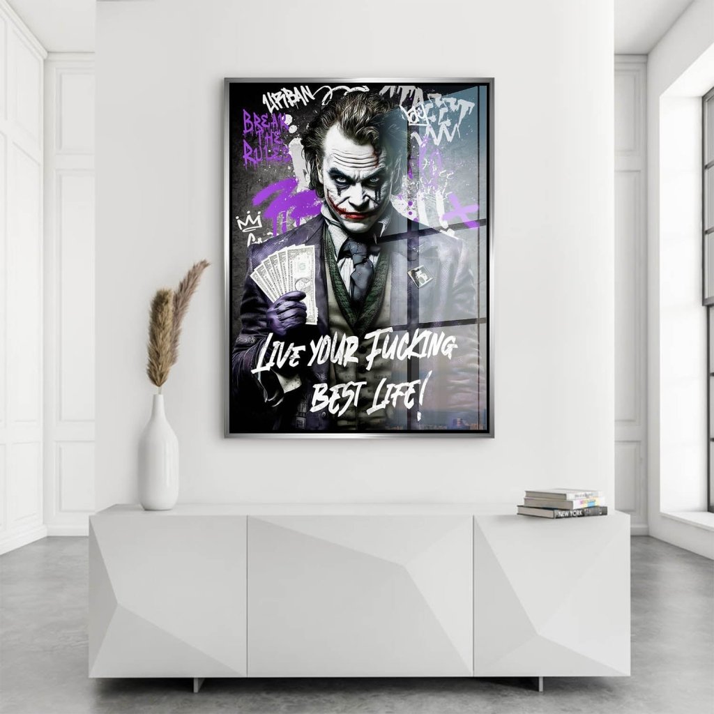 Joker Best Life Style Acrylglas Bild INGALERIE