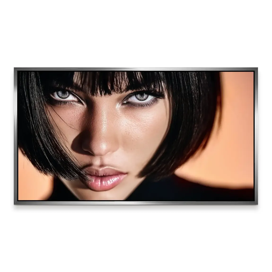 Silent Gaze Aludibond Bild