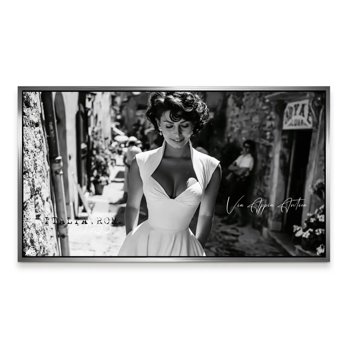 Sophia Loren Roma Alu Dibond Wandbild