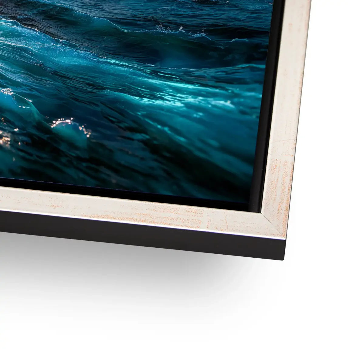 Wildes Meer Aludibond Bild