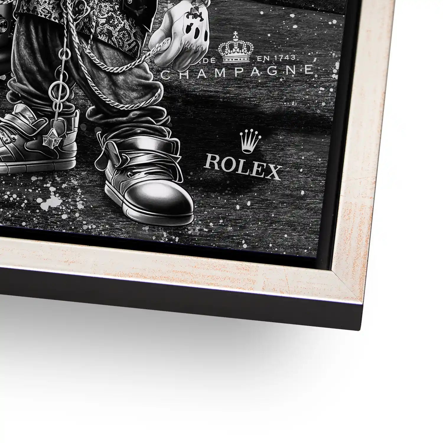 Micky Speedster 356 Pop Art Style Aludibond Bild INGALERIE