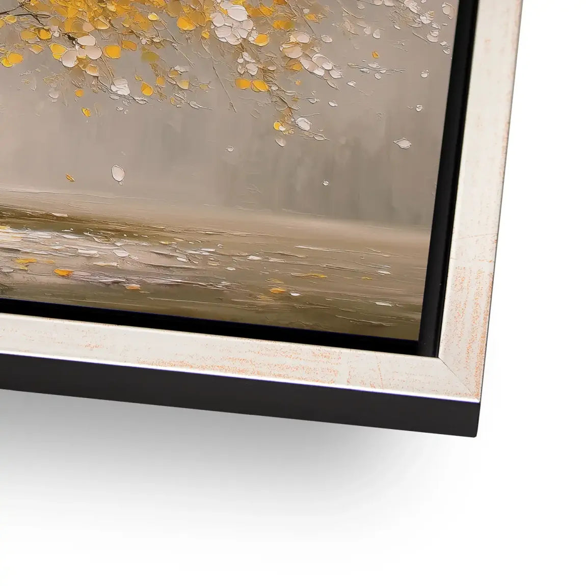 Golden Tree Art Aludibond Bild