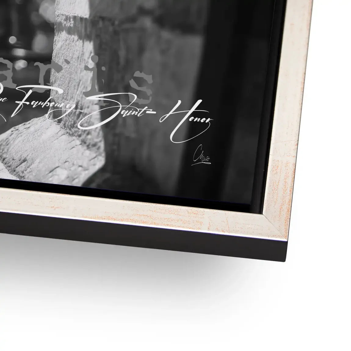 Audrey Hepburn Paris Elegance Aludibond Bild