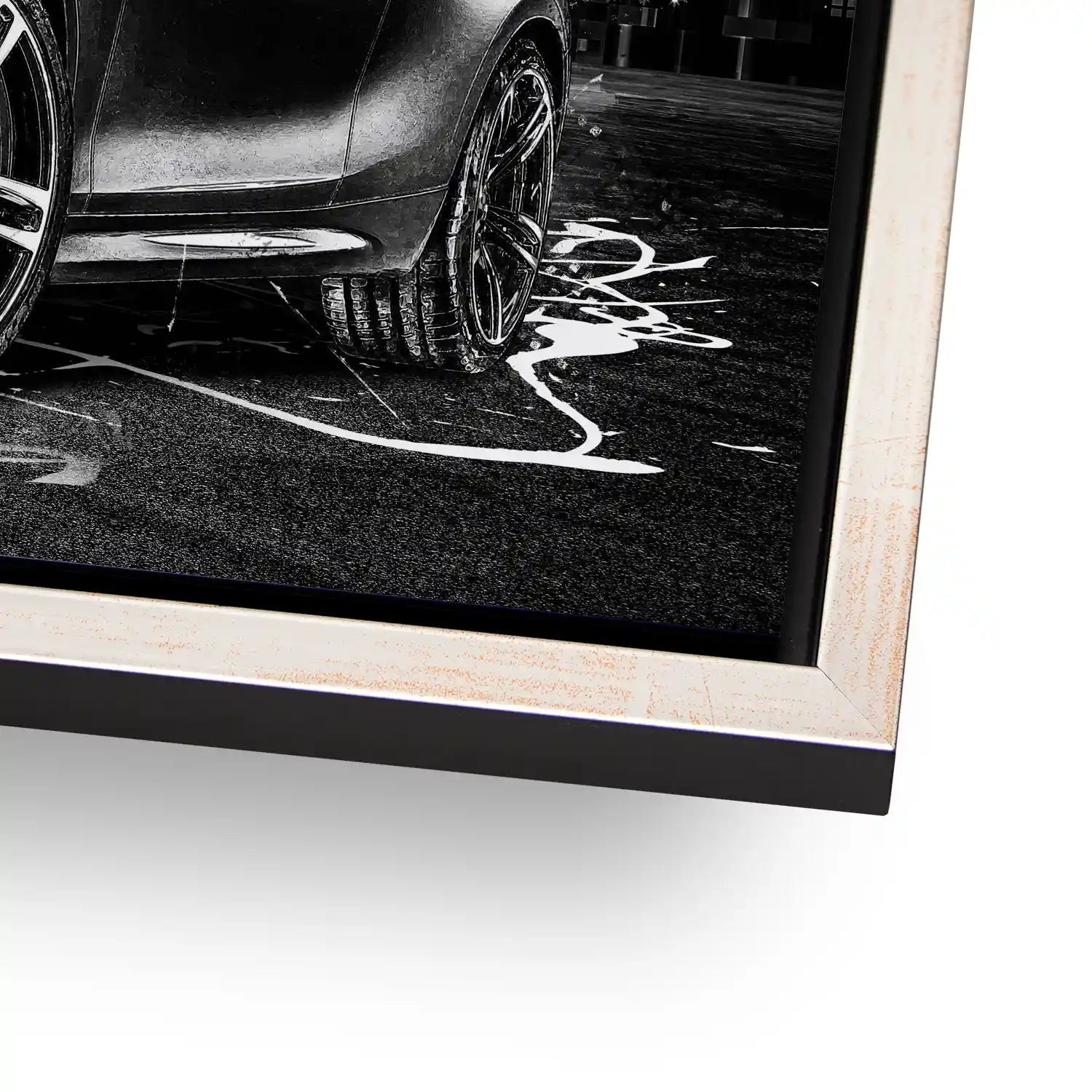 BMW M2 Black Style Aludibond Bild INGALERIE