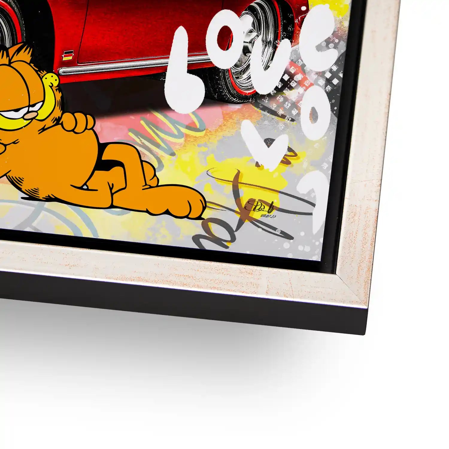 Minnie Speedster 356 Pop Art Style Aludibond Bild INGALERIE