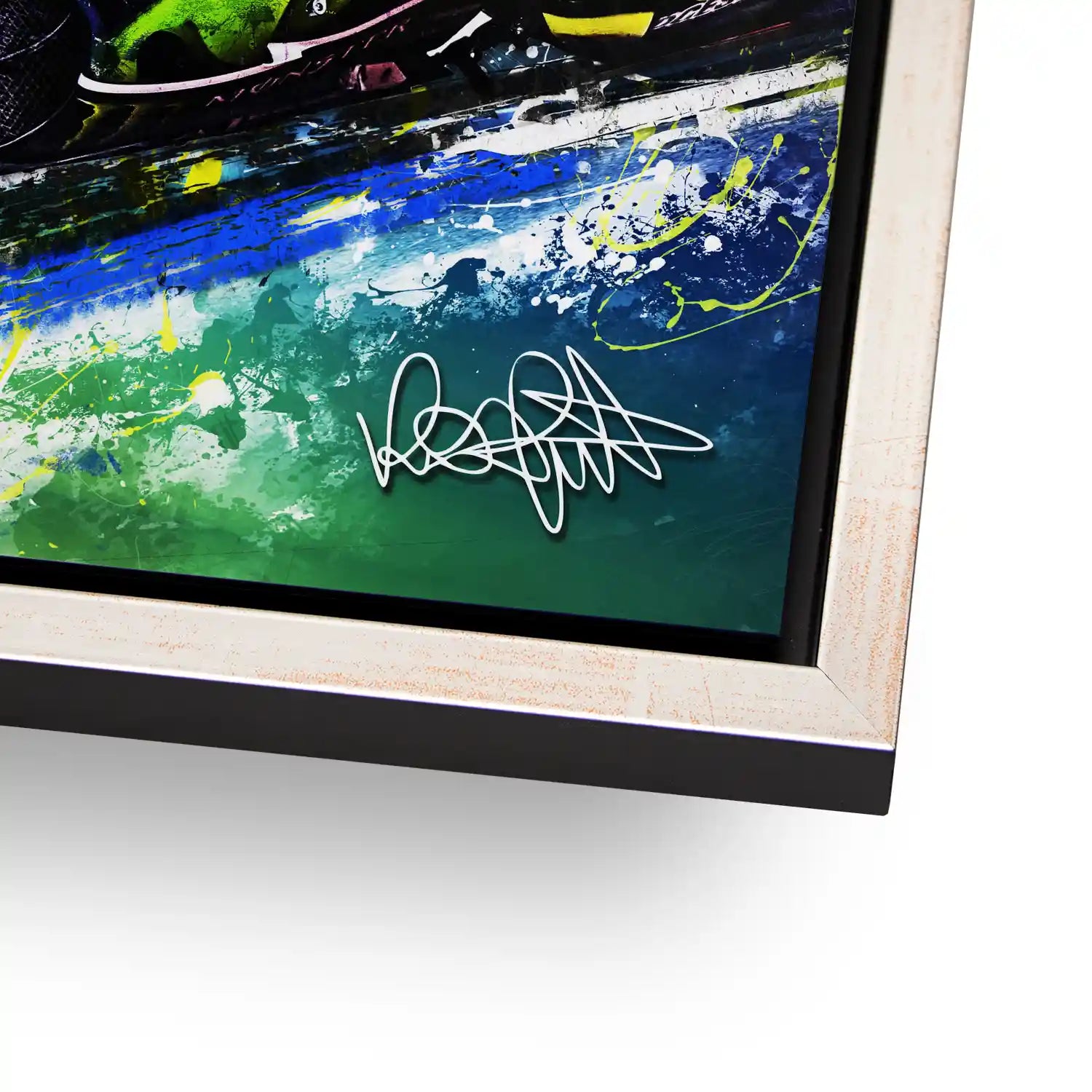 Rossi Moto Art Aludibond Bild INGALERiE