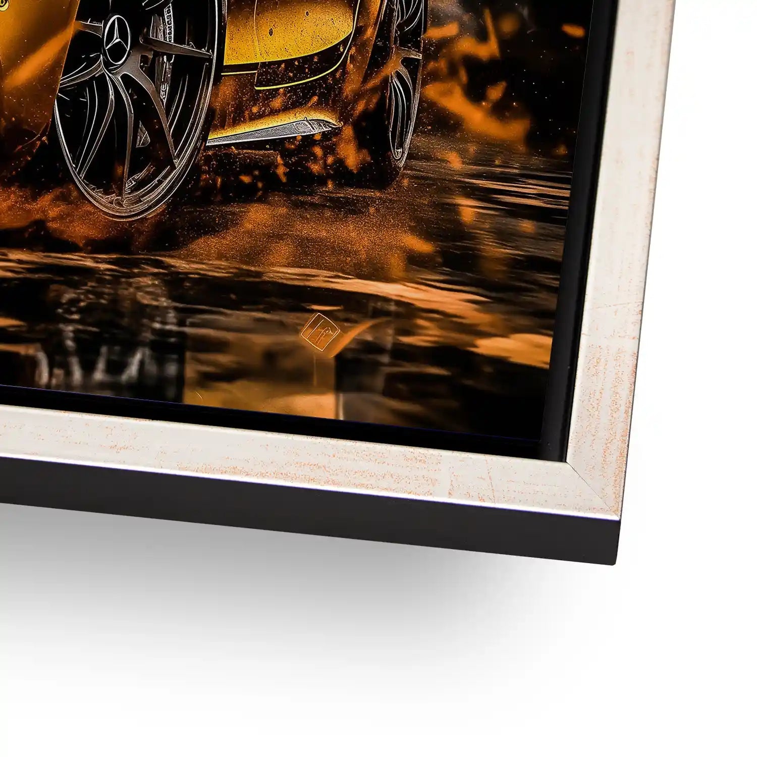 Mercedes AMG GT Modern Style Aludibond Bild INGALERIE