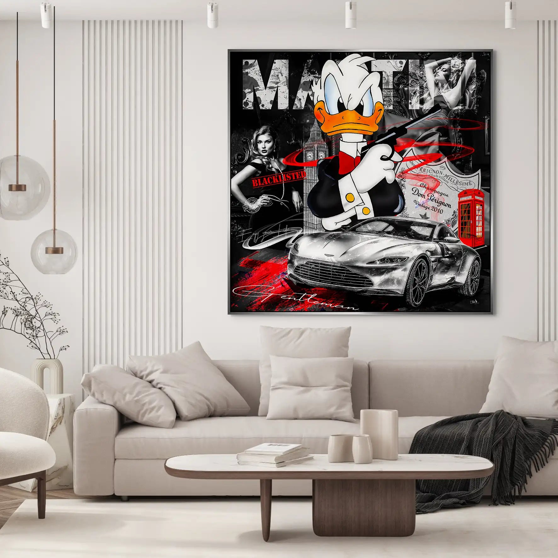 Donald Bond Nr.2 AluDibond Bild INGALERIE