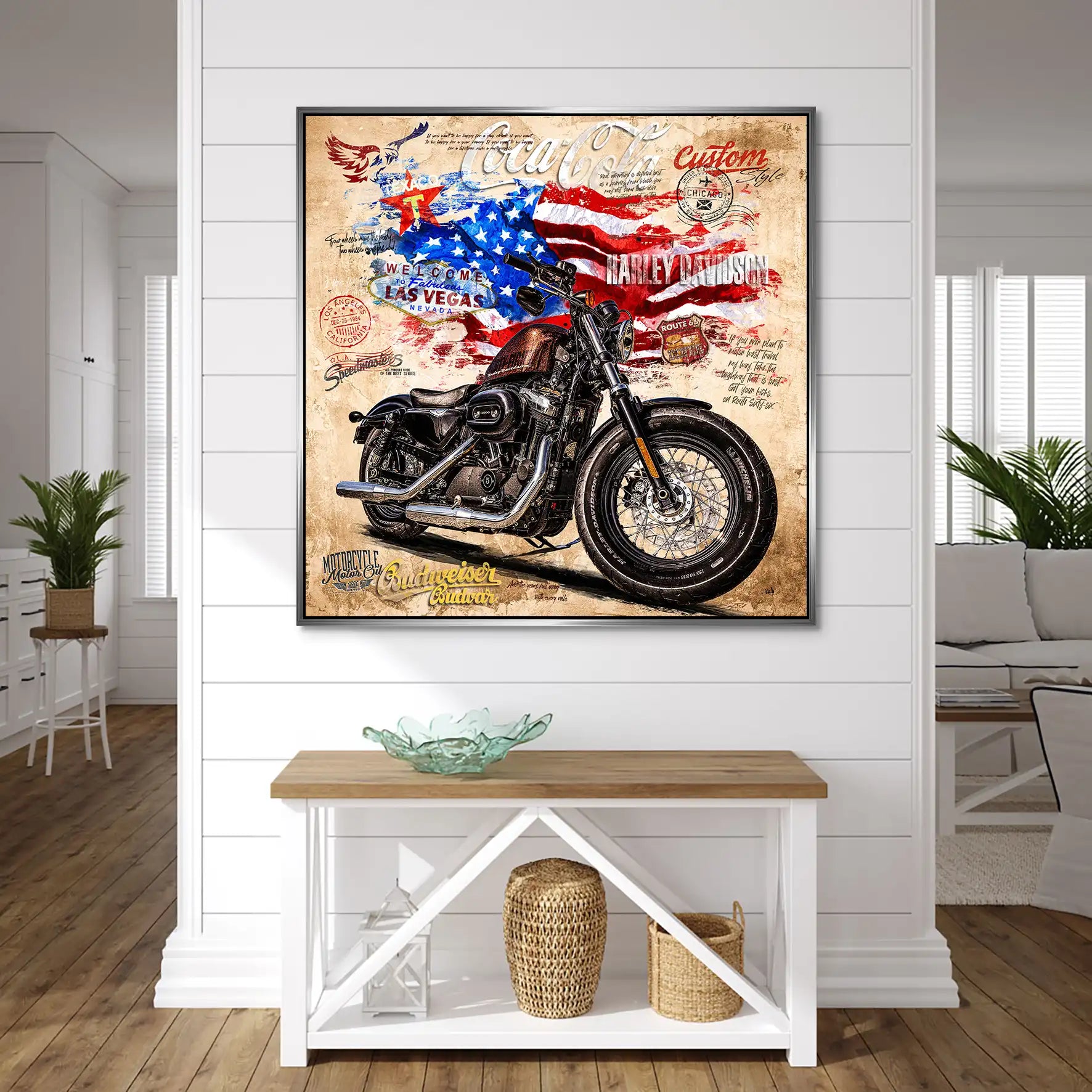 American Pulse auf Aluminium INGALERIE