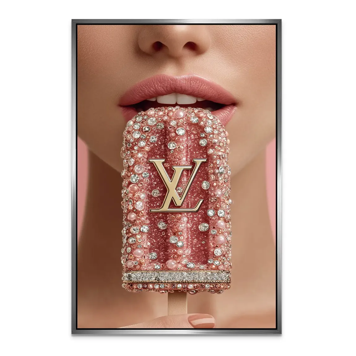 Diamonds and Desire Alu Dibond Bild