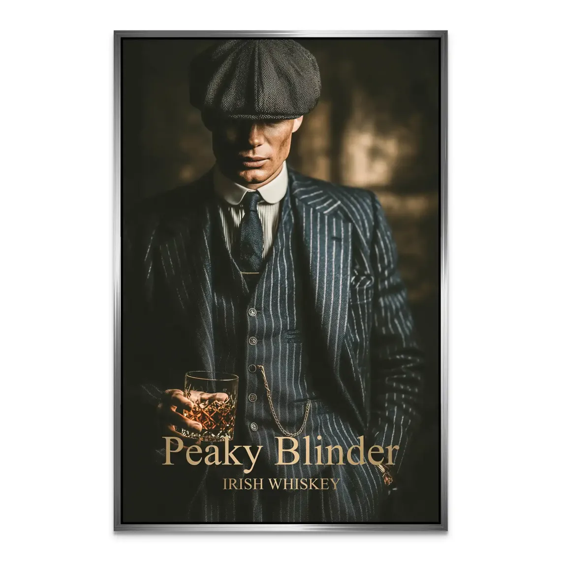 Thomas Shelby Peaky Blinder Alu Dibond Bild