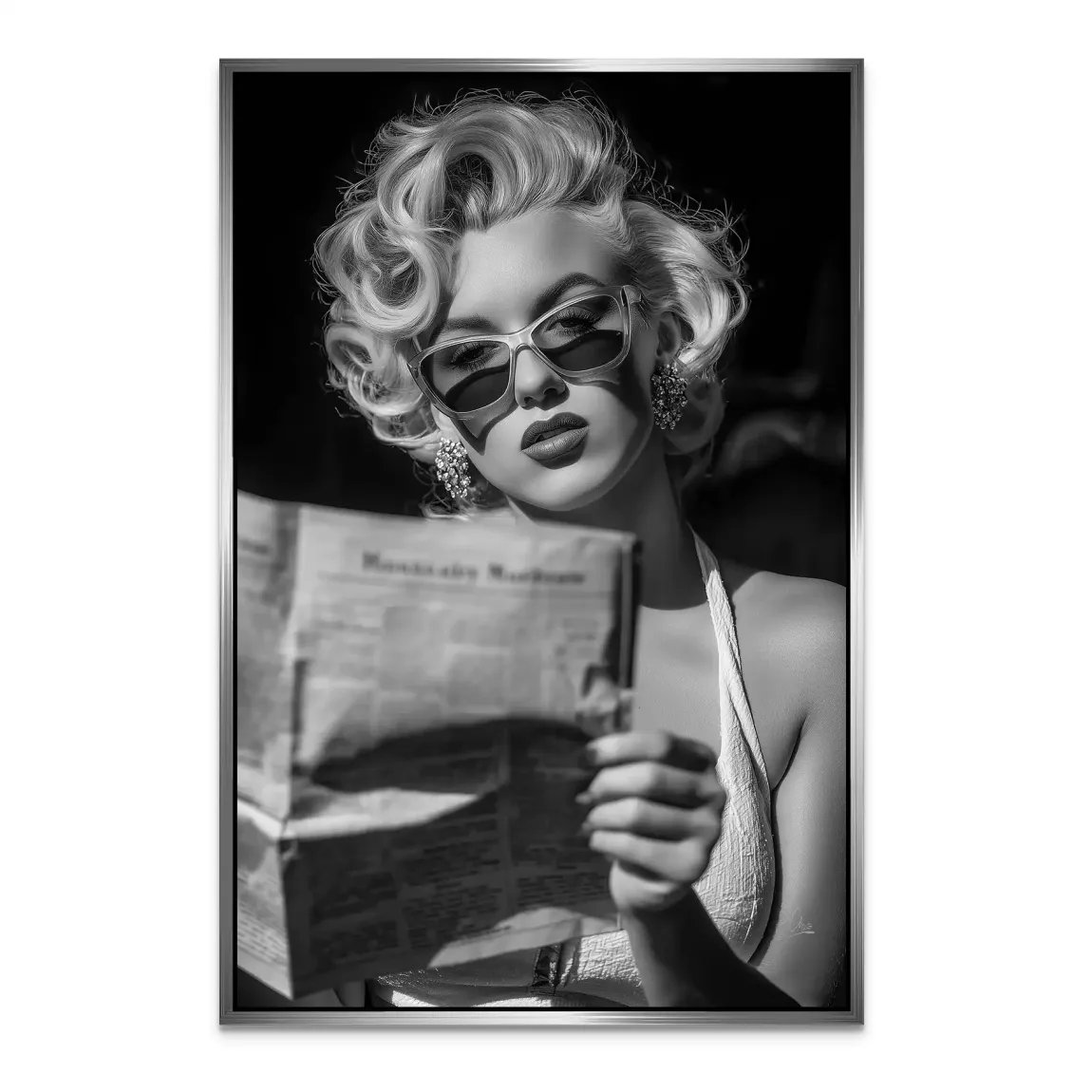 Hollywood Muse Alu Dibond Bild