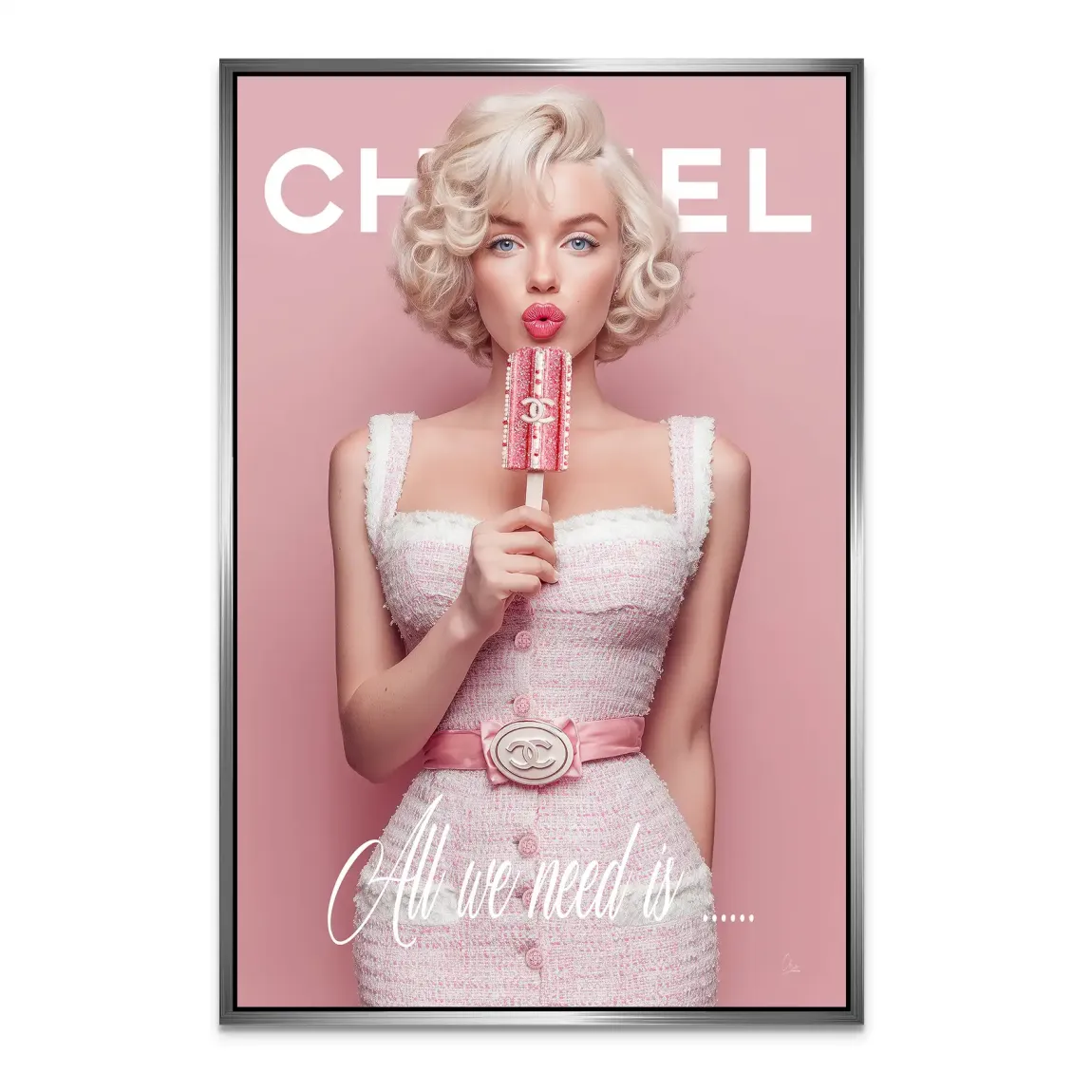 Parisian Delight Alu Dibond Bild