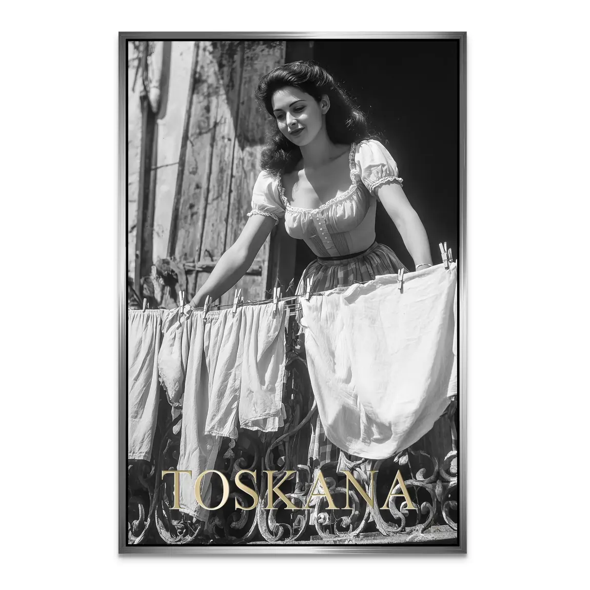 Bella Toskana Alu Dibond Bild