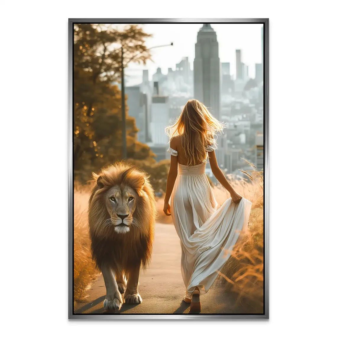 Walk of Courage Alu Dibond Bild