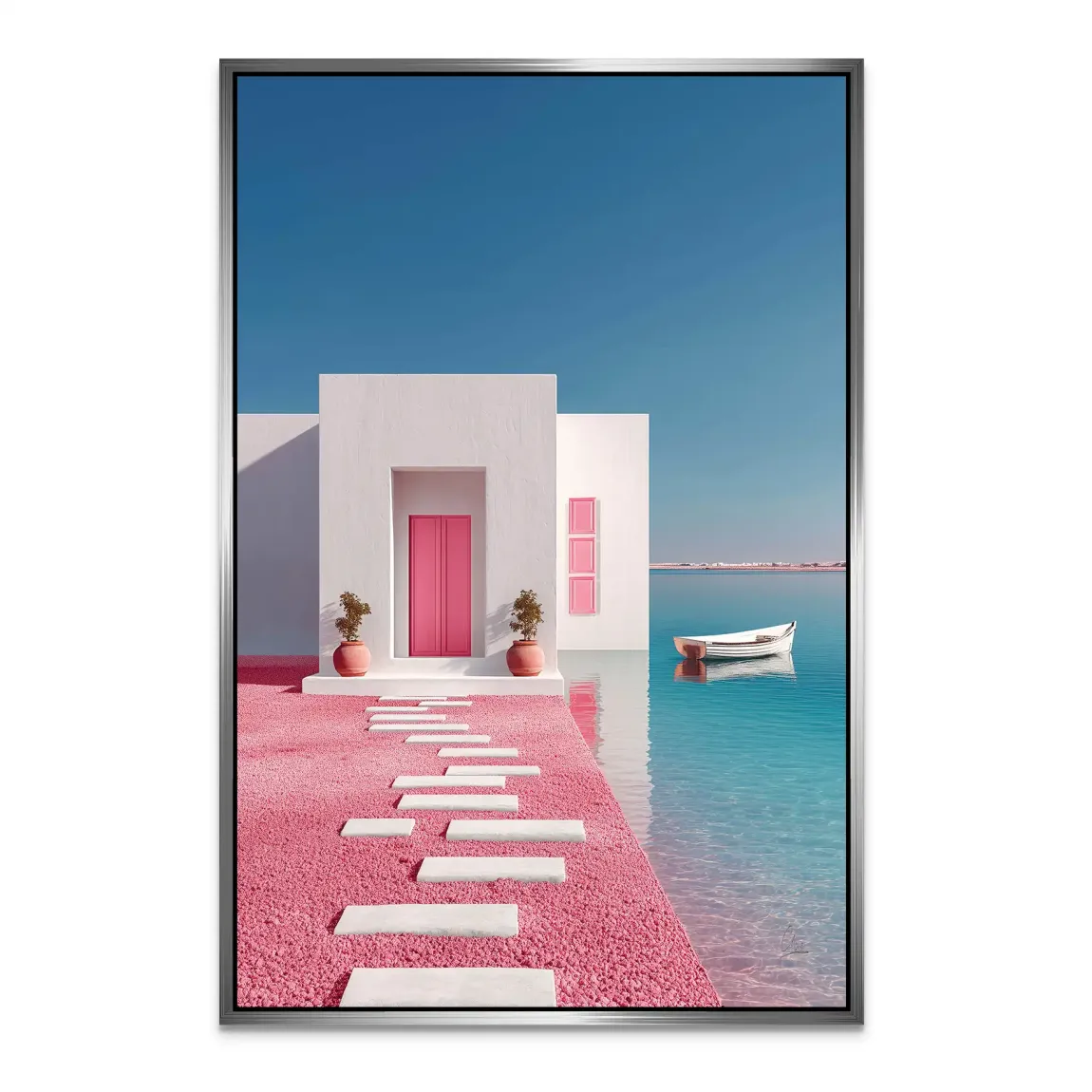 Casa Aurora Alu Dibond Bild