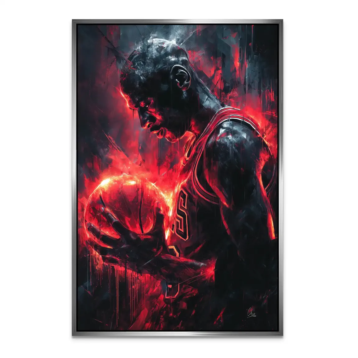 Heart of the Game Alu Dibond Bild