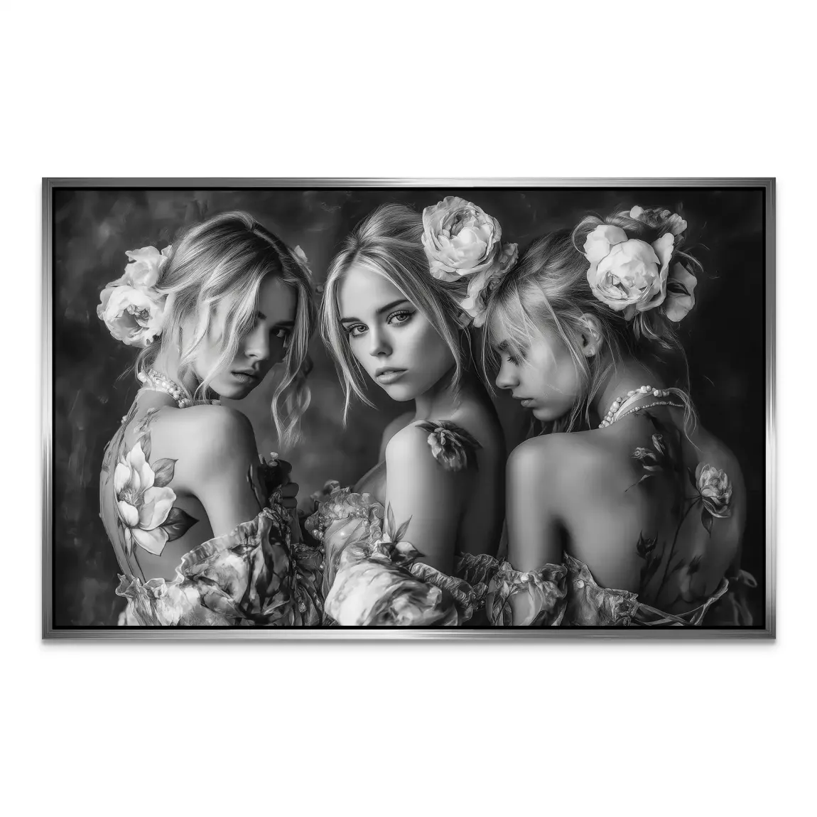 Ivory Garden AluDibond Bild