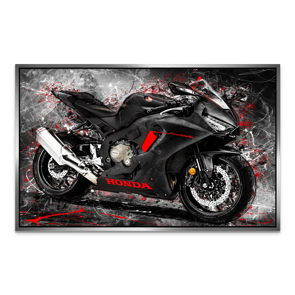 Honda CBR 1000 RR Fireblade AluDibond Bild INGALERIE