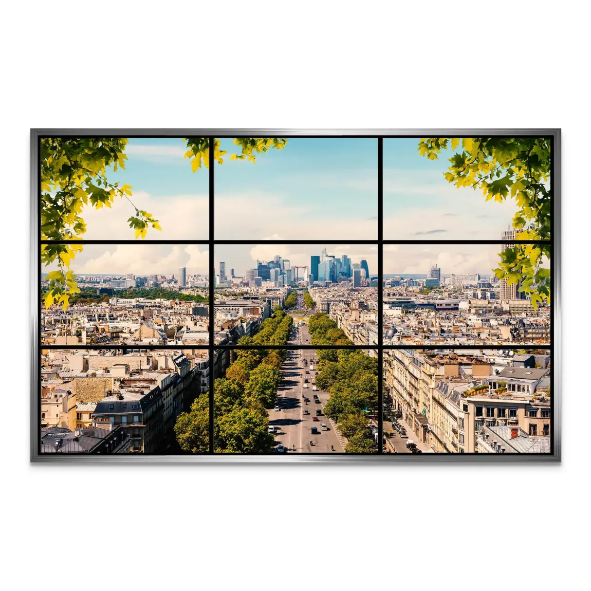 Paris Avenue AluDibond Bild