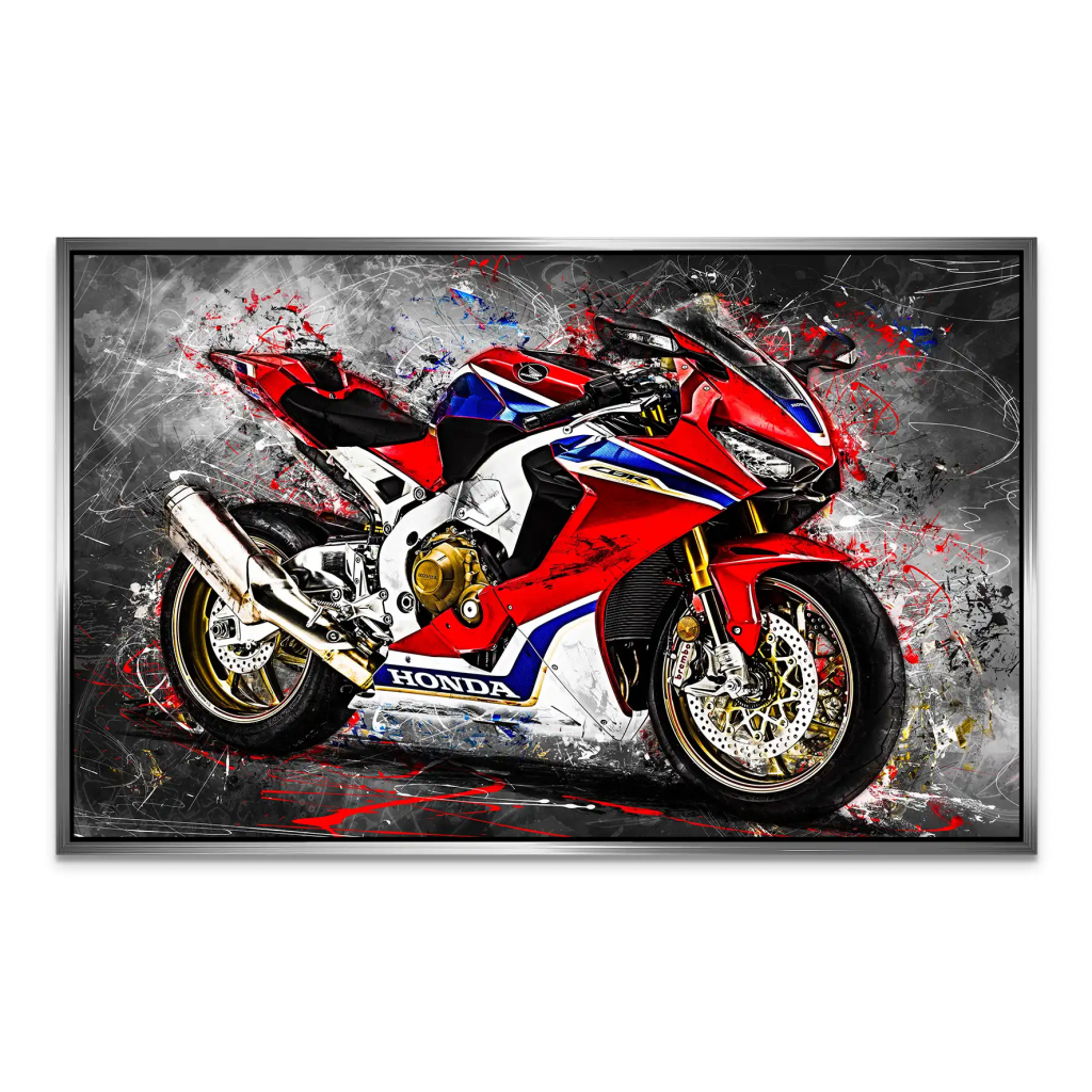 Honda CBR 1000 RR AluDibond Bild INGALERIE