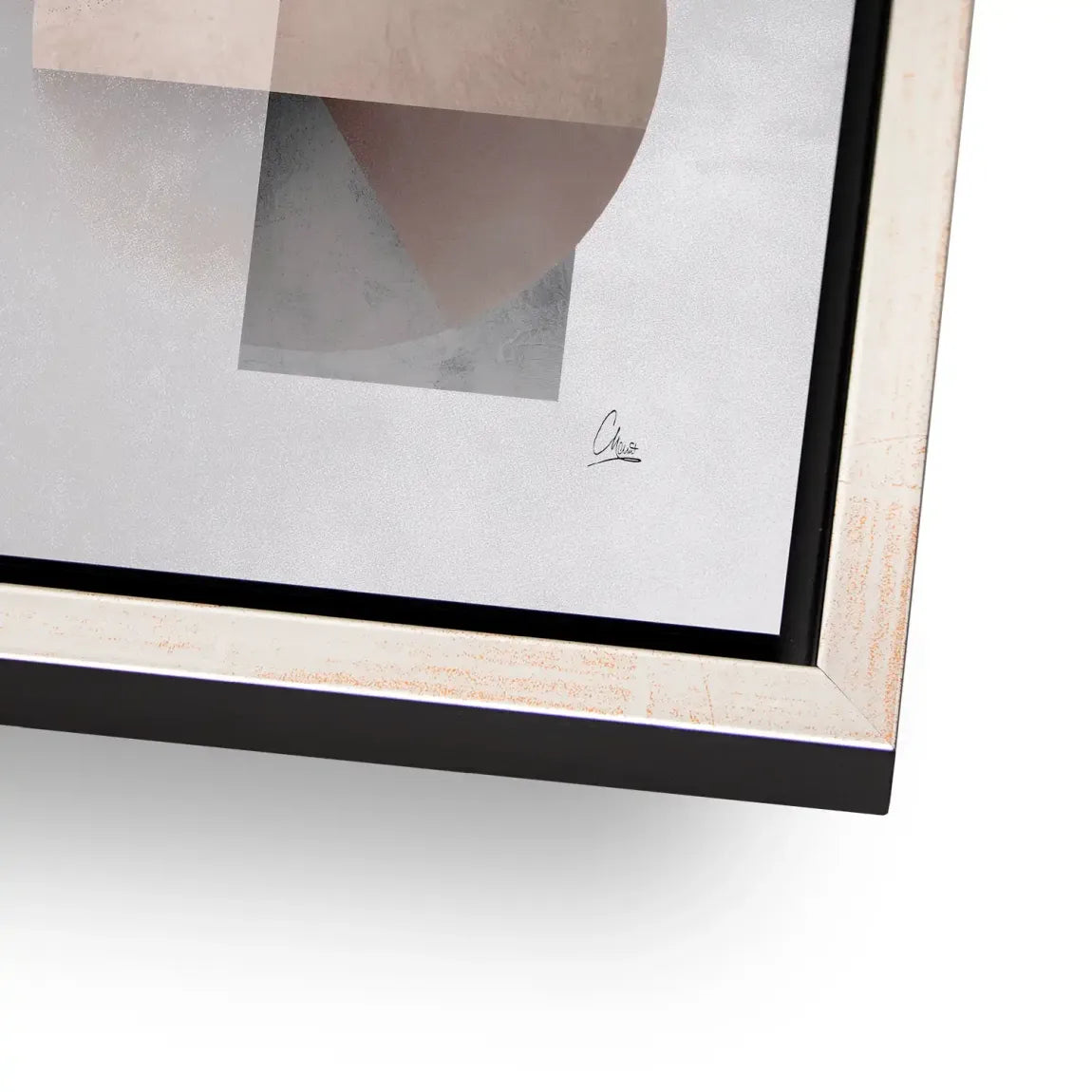 Soft Circles Alu Dibond Bild