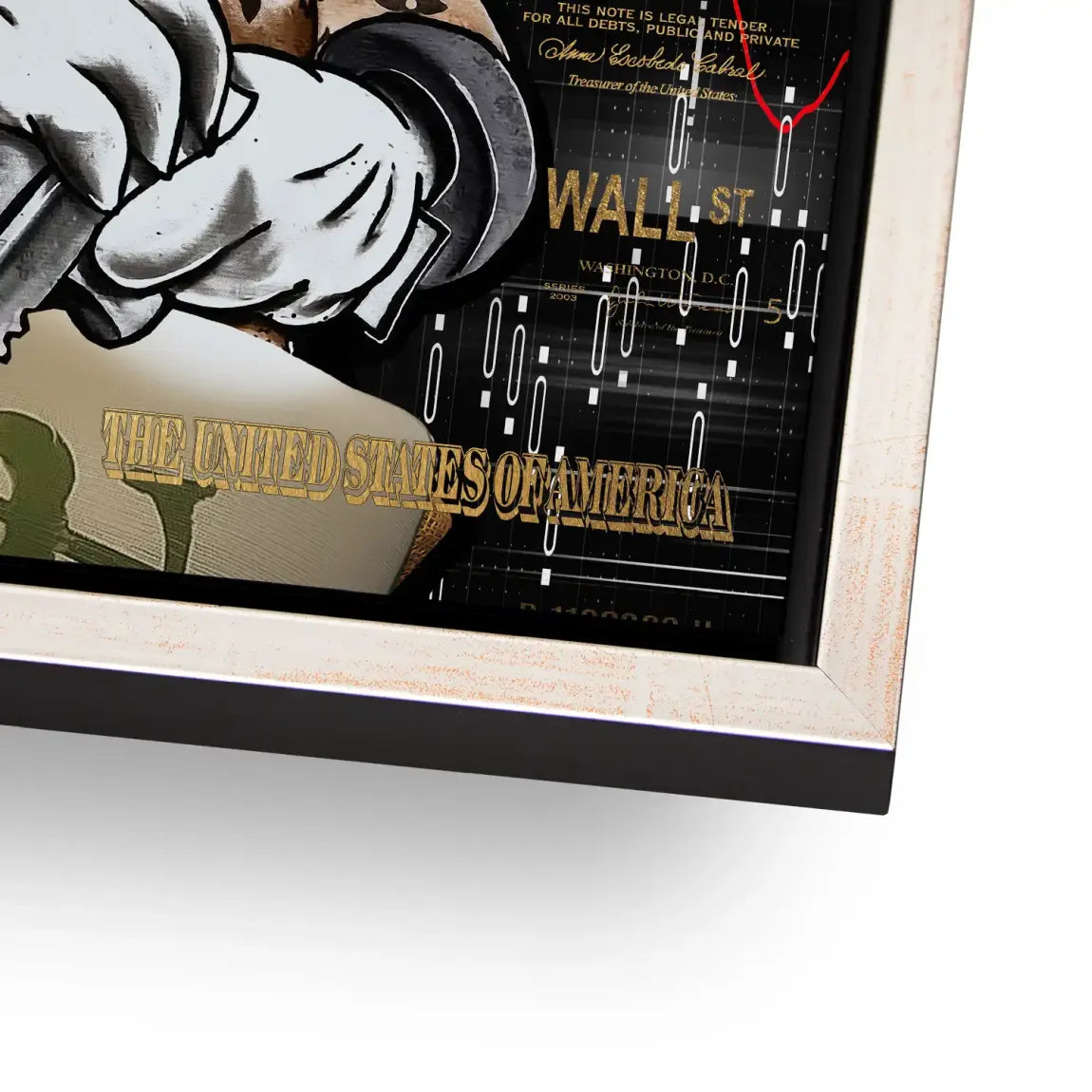 Financial Empire Duck Alu Dibond Bild