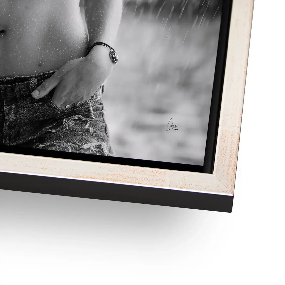 Summer Rain Alu Dibond Bild