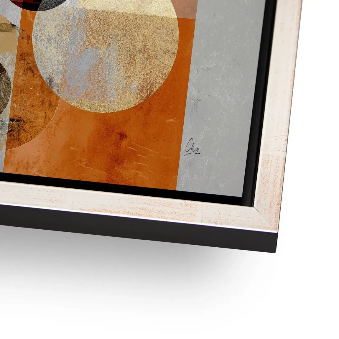 Golden Orbit Alu Dibond Bild