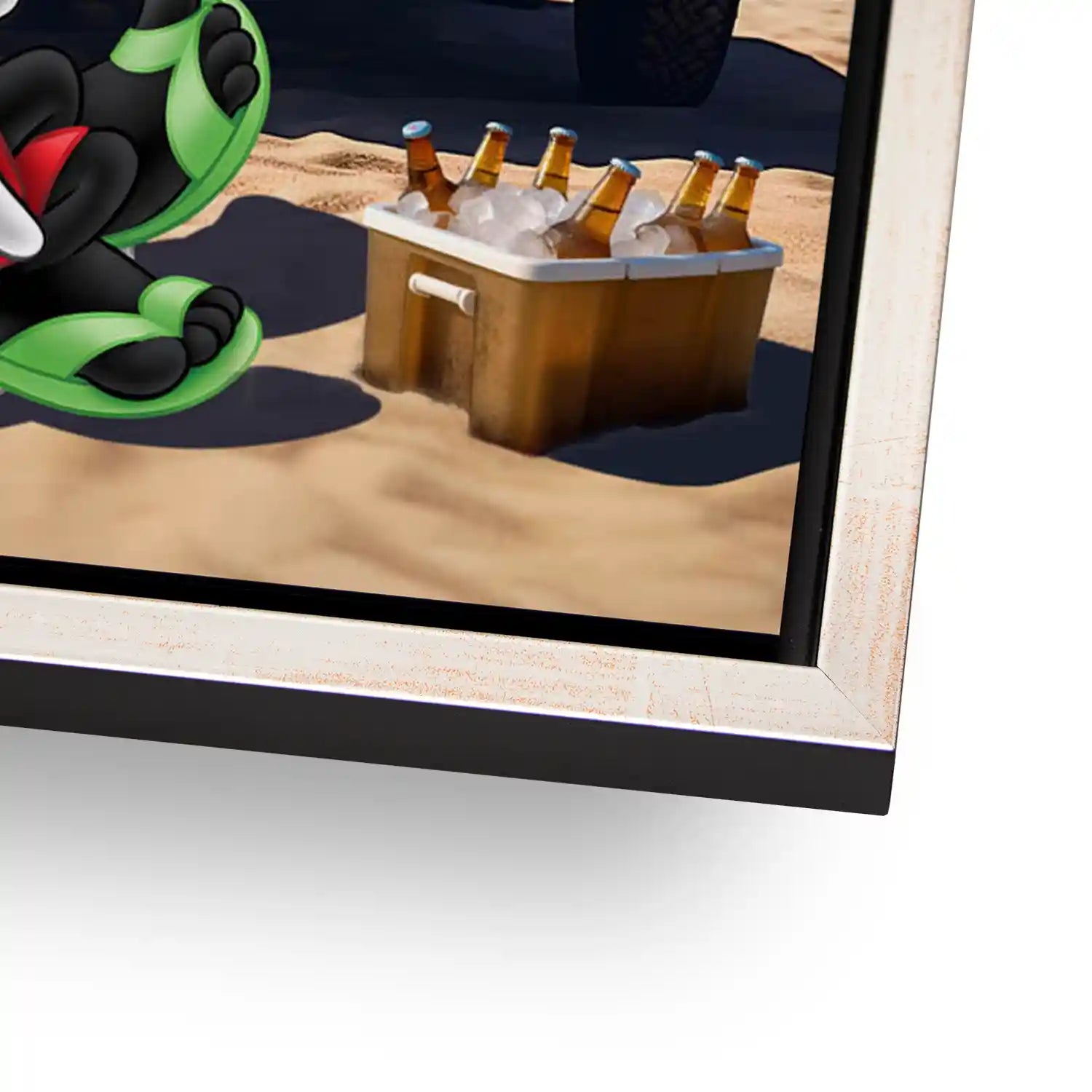 Micky & Minnie Maus like Beer AluDibond Bild INGALERIE