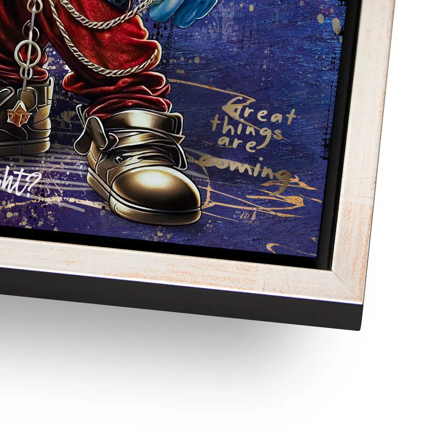 Micky Rockstar AluDibond Bild INGALERIE