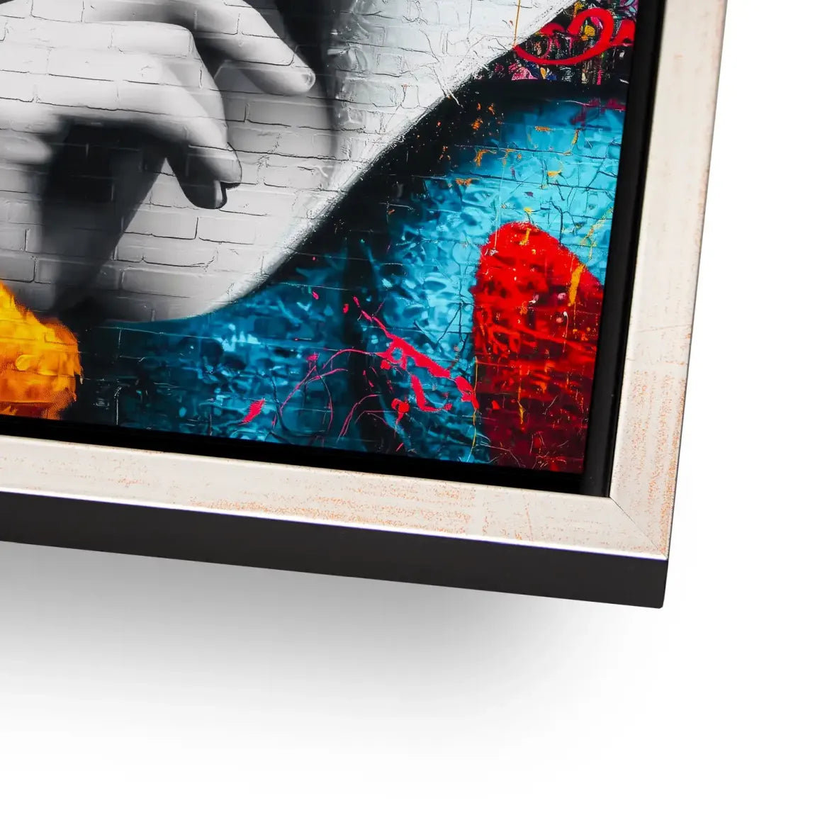 Schneewittchen Silent Pop Art Alu Dibond Bild