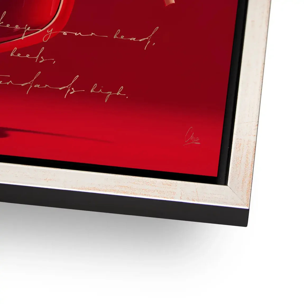 Coco Heels Alu Dibond Bild