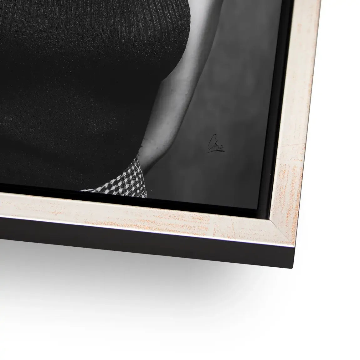 Marilyn Black and White Style Alu Dibond Bild