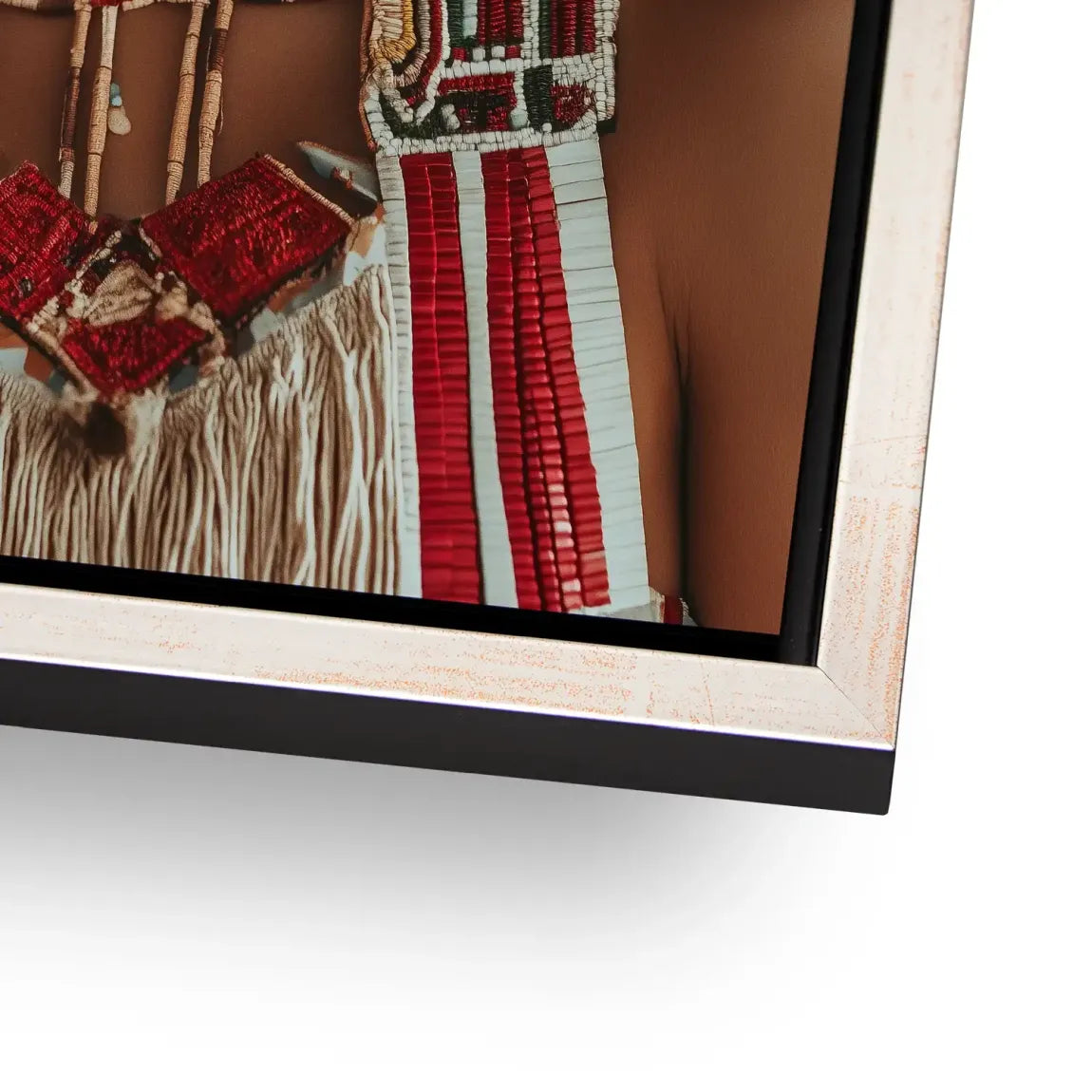 Die Indianerin Alu Dibond Wandbild
