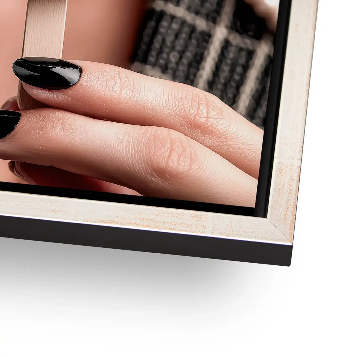 Black Pearl Ice Couture Alu Dibond Bild