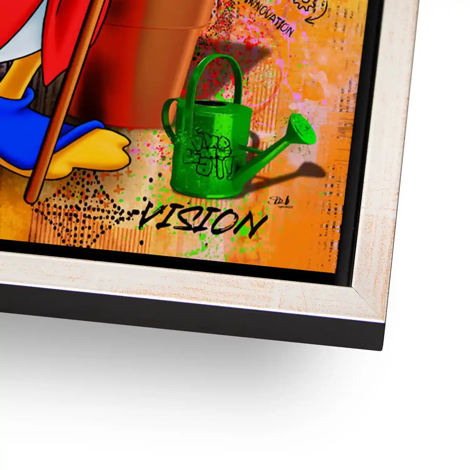 Dagobert Gelbaum Pop Art AluDibond Bild INGALERIE