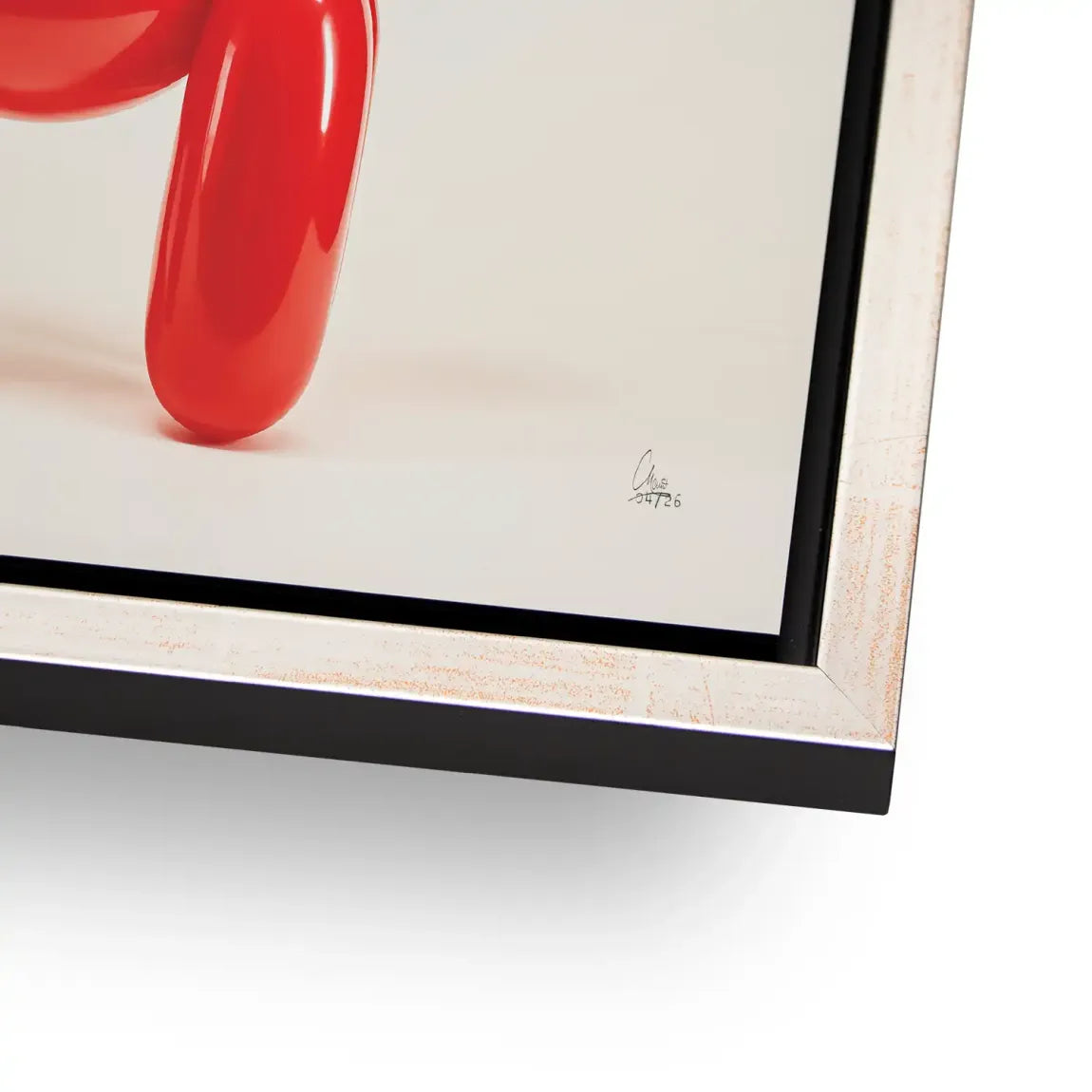 Ballonhund Couture Alu Dibond Wandbild