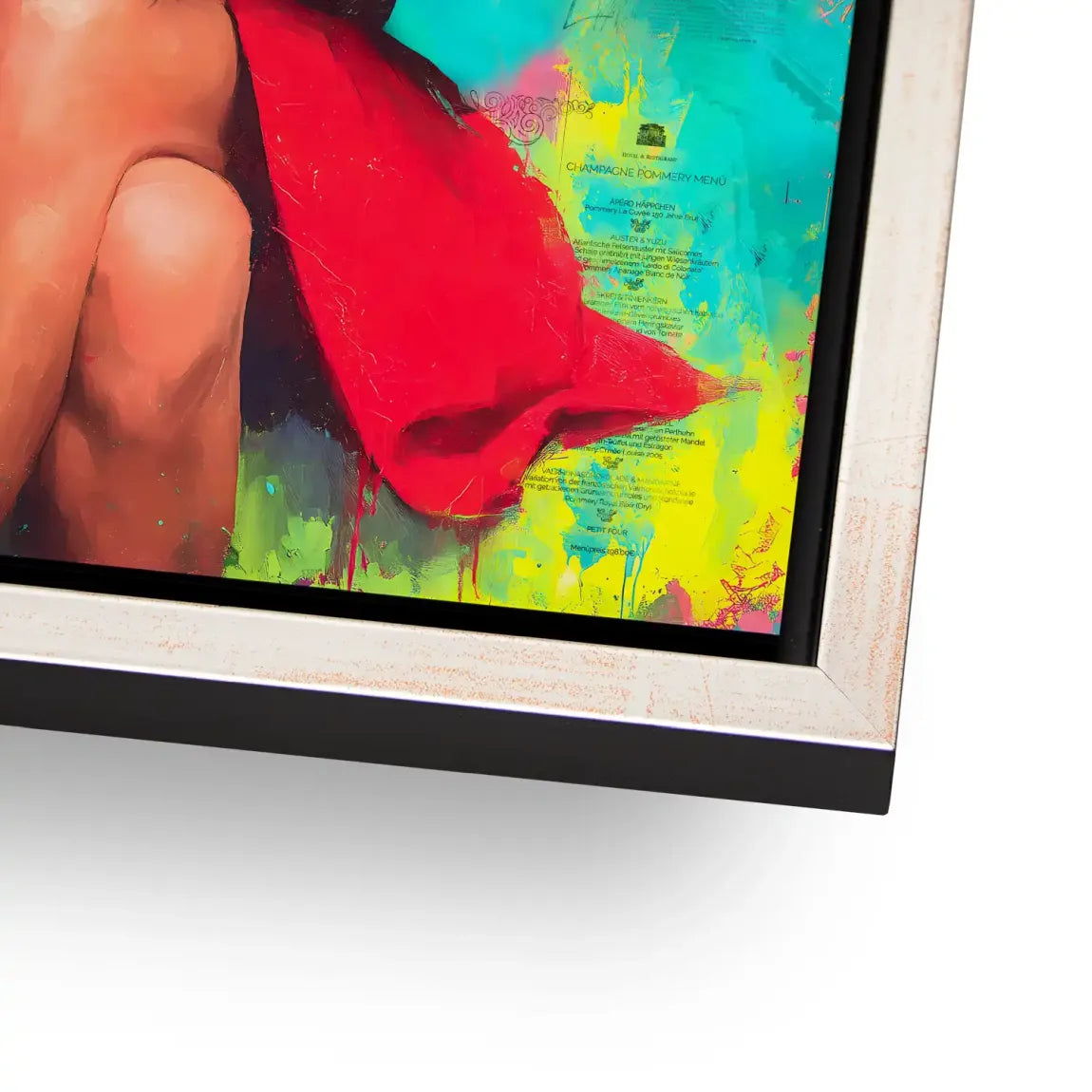Audrey News Pop Art Alu Dibond Bild INGALERIE