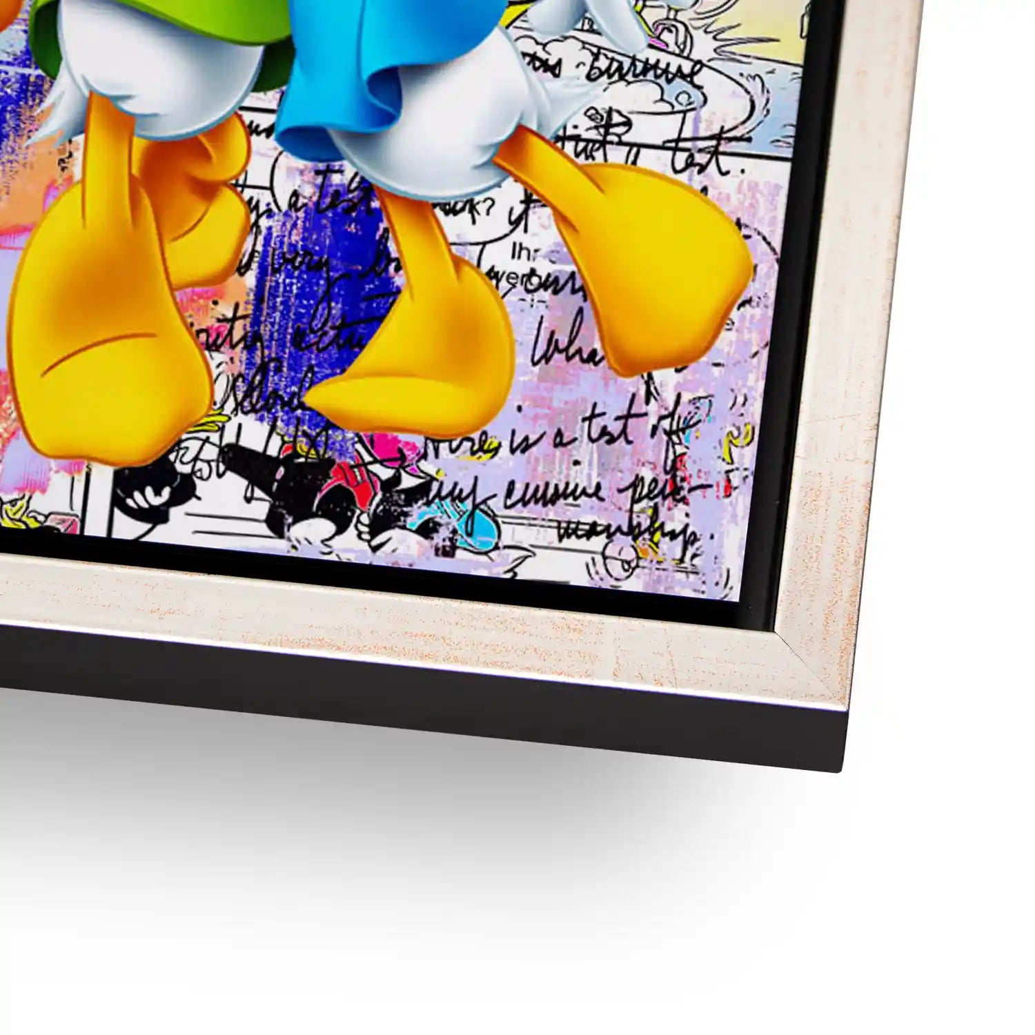 Duck Kids Nr.2 Pop Art AluDibond Bild INGALERIE